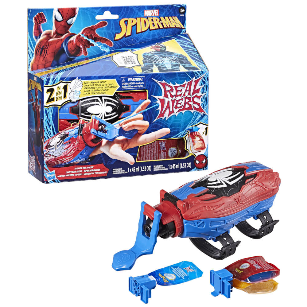 Marvel_Spider-Man_ULTIMATE_WEB_BLASTER_F87345L0, Spielzeug, Person