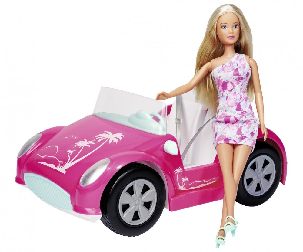 Steffi_LOVE_Beach_Car_105733658, Figur, Puppe, Spielzeug, Person, Barbie