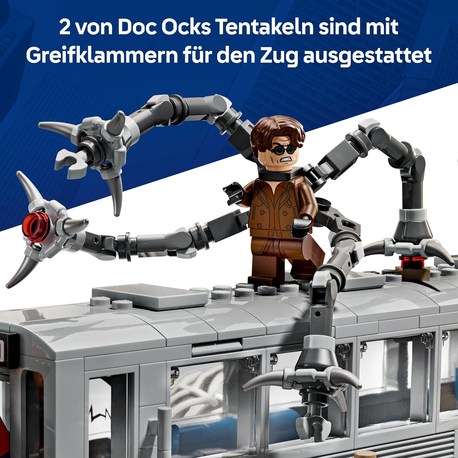 LEGO® MARVEL Super Heroes Spider-Man vs. Doc Ock im U-Bahn-Zug 76321