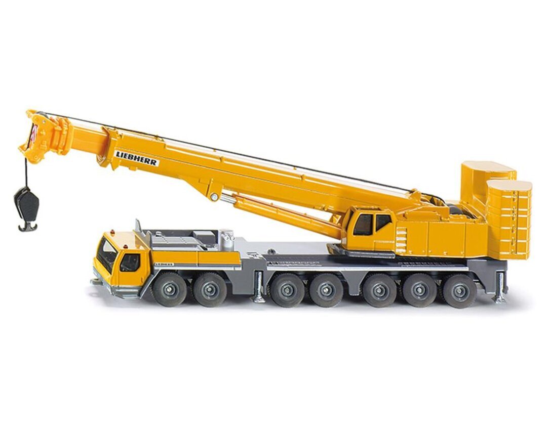 Siku_Mobilkran_Liebherr, Baugewerbe, Baukran, Maschine, Rad
