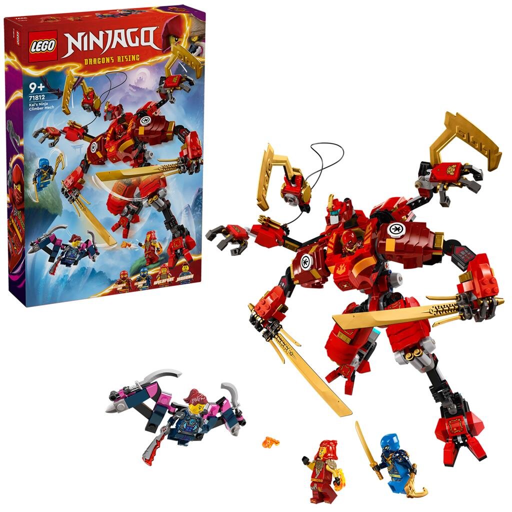 LEGO®_71812_Ninjago_Kais_Ninja-Kletter-Mech, Spielzeug, Roboter