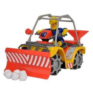 Fireman Sam Feuerwehrmann, Mercury Schnee Quad M Fireman, Sam, Feuerwehrmann, Mercury, Schnee, Quad, M, Planierraupe, Maschine