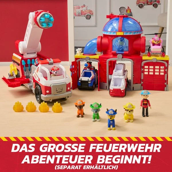 PAW Patrol Fire Rescue - DLX Feuerwehr Fahrzeug