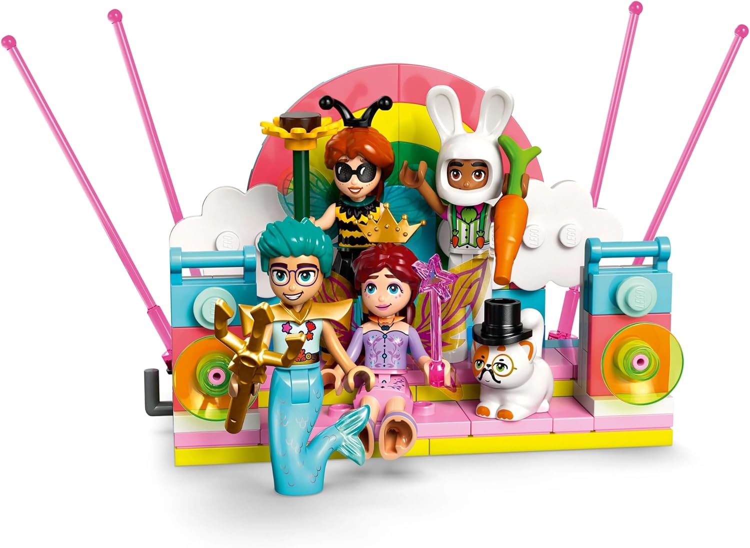 LEGO 10334 Icons Retro-Radio Bauset mit Soundfunktion