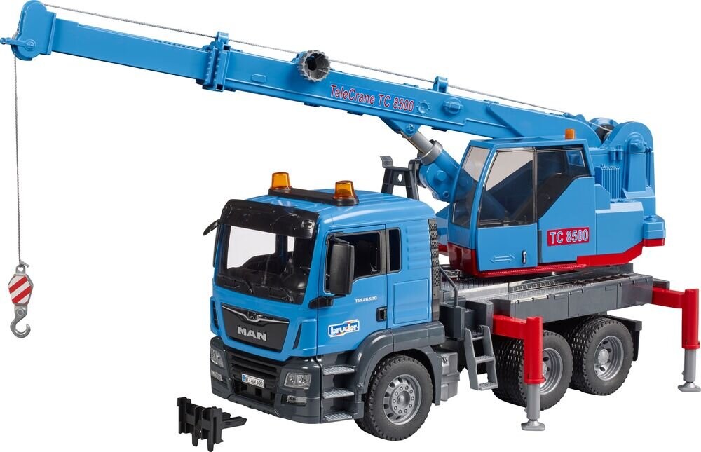 Bruder 03771 MAN TGS Kran-LKW Baugewerbe, Baukran, Baugewerbe, Baukran, Baugewerbe, Baukran