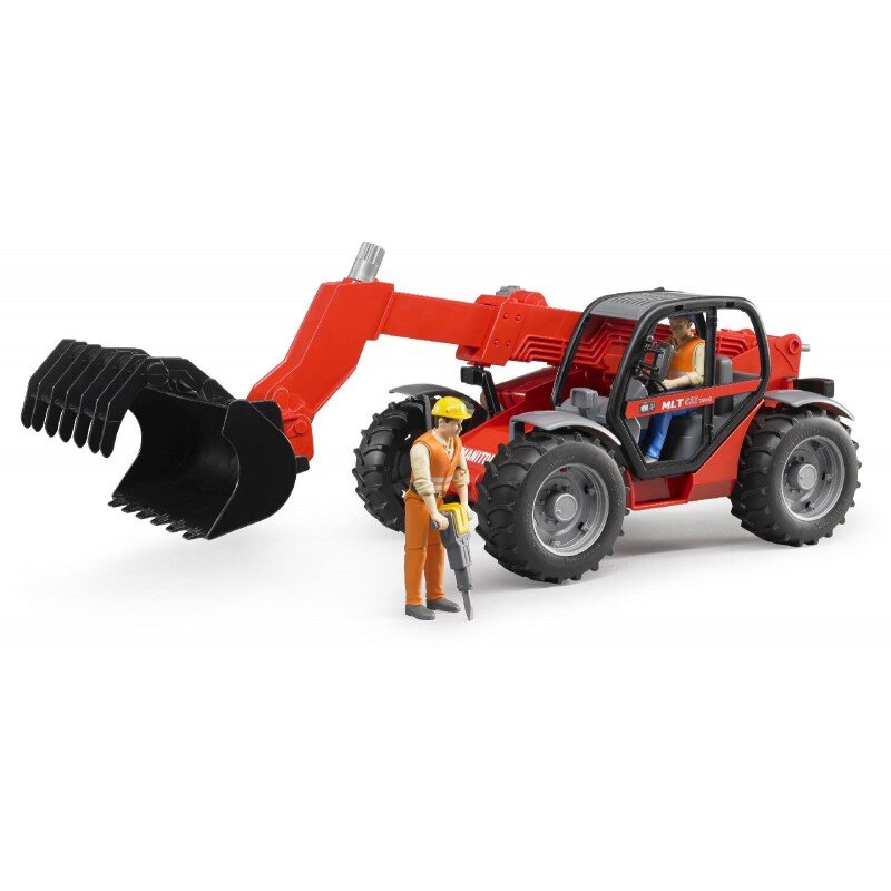 Bruder 02125 Manitou Teleskoplader Mlt 633 Bruder, 02125, Manitou, Teleskoplader, Mlt, 633, Rad, Person, Draußen, Natur, Auf, dem, Land