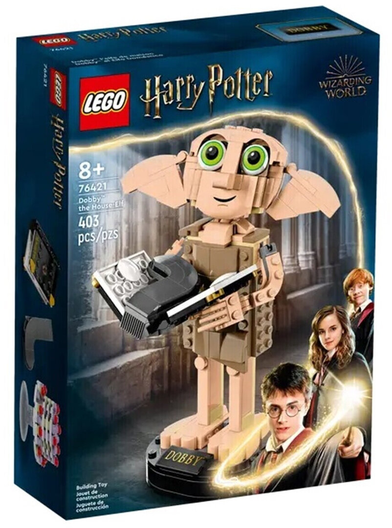 LEGO_76421_Harry_Potter_Dobby_der_Hauself, Person, Roboter, Gesicht, Kopf