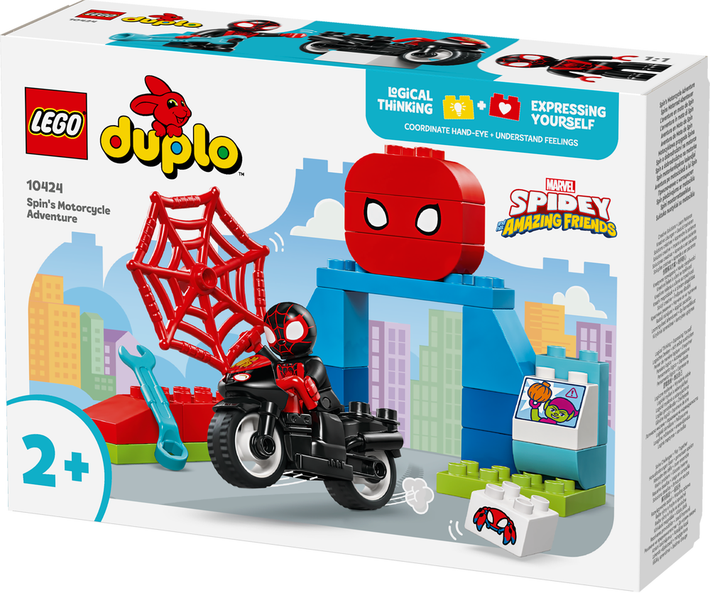 LEGO® DUPLO® MARVEL Spins Motorrad-Abenteuer 10424