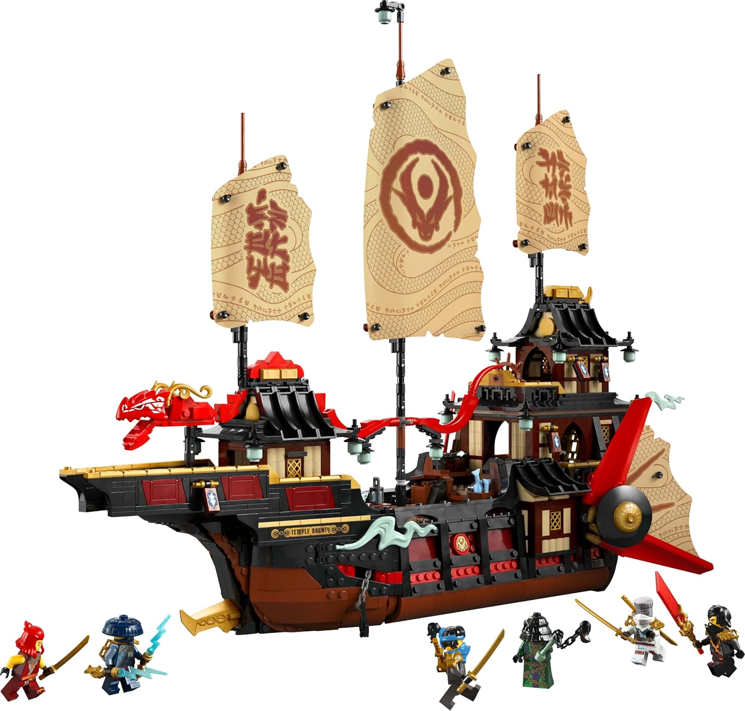 LEGO® NINJAGO® Der Tempel Flugsegler 71848