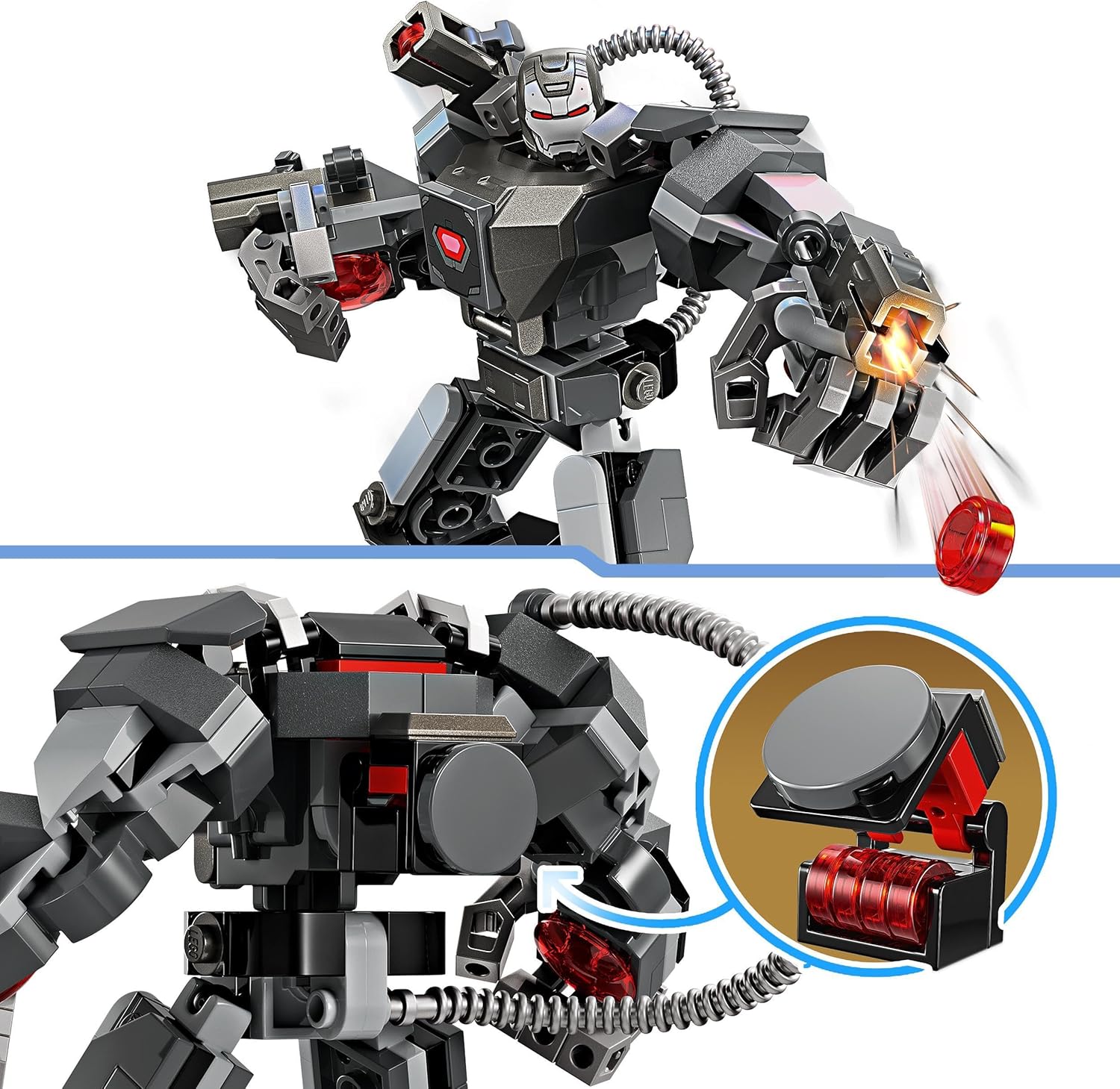 LEGO® MARVEL War Machine Mech 76277