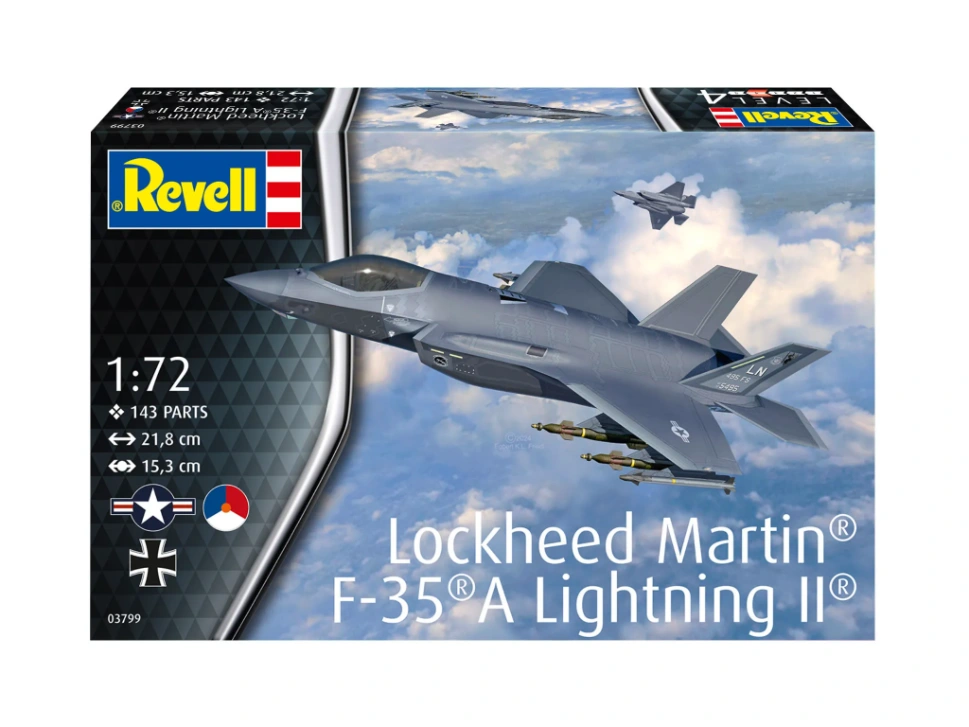 Revell 03799 Lockheed Martin F-35A Lightning II® Modellbausatz