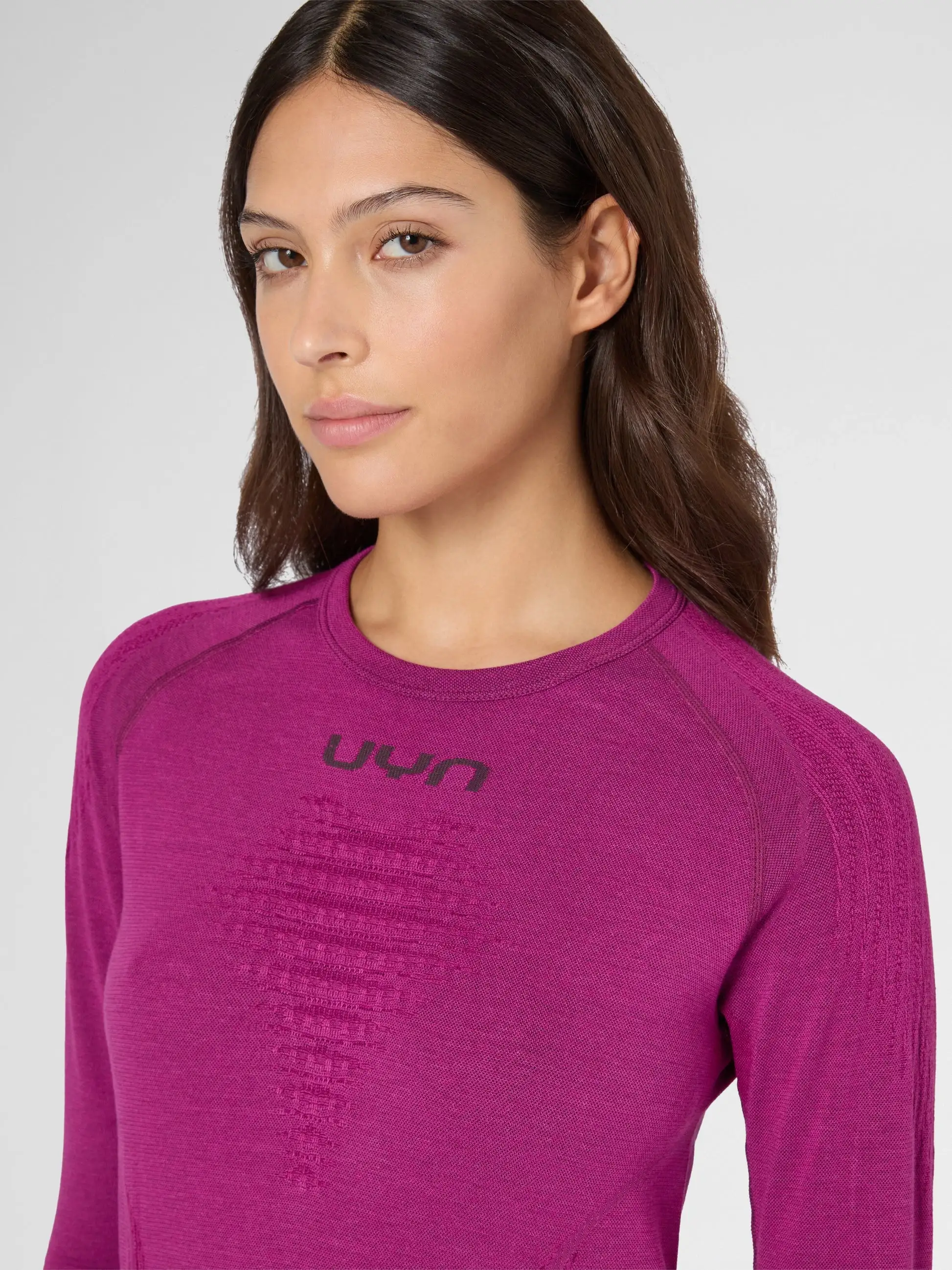 UYN Damen Evolutyon Biotech Underwear Shirt Long Sleeve U100417V266 - Berry GR. L/XL