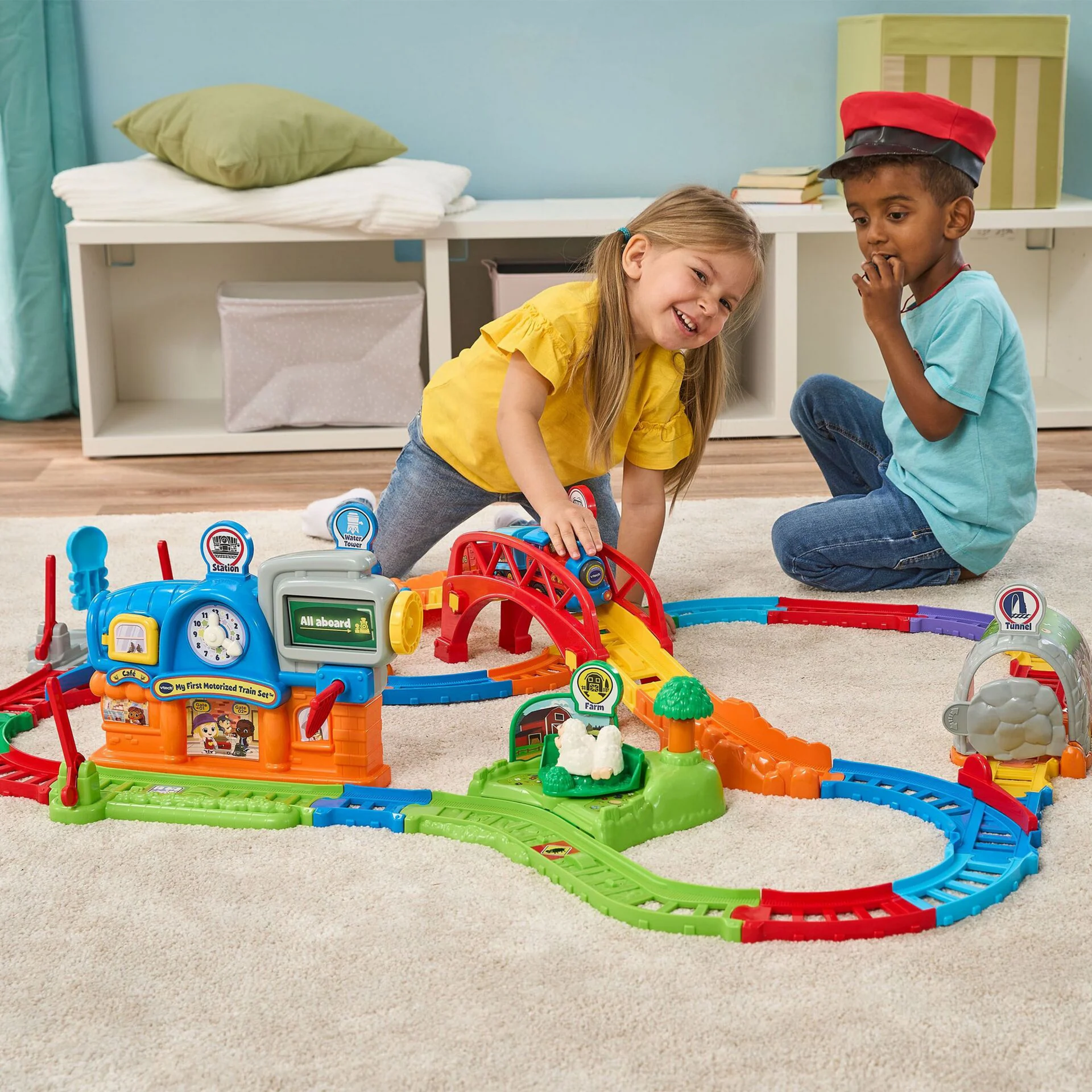 VTech Tut Tut Baby Flitzer - Bunter Bahnhof