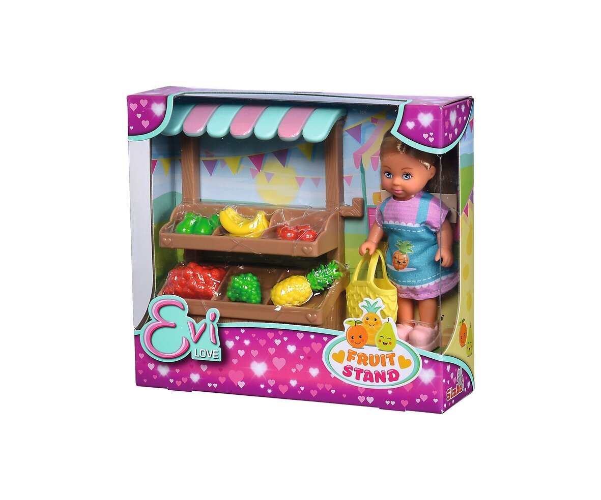 Evi LOVE Fruit Stand 105733563 Evi, LOVE, Fruit, Stand, 105733563, Puppe, Spielzeug, Essen, Süßigkeiten, Handtasche