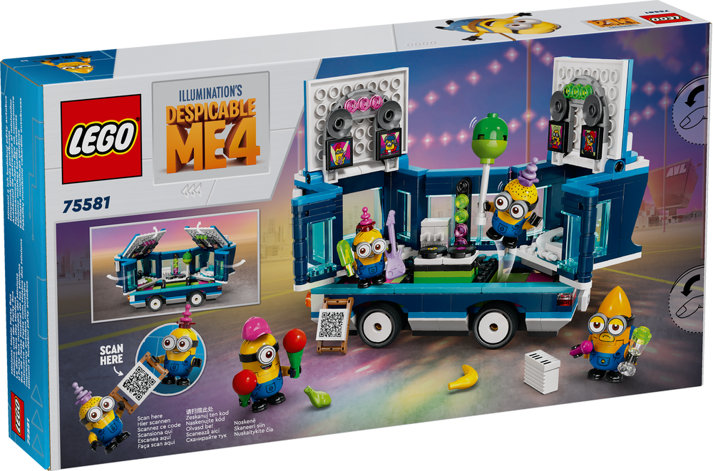 LEGO_75581_Minions_und_der_Party_Bus, Spielzeug, Maschine, Rad