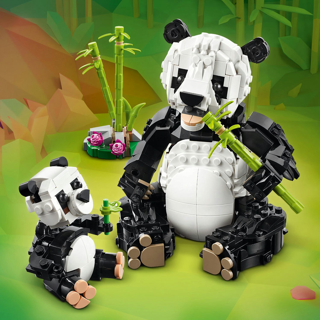LEGO® Creator Wilde Tiere: Pandafamilie 31165