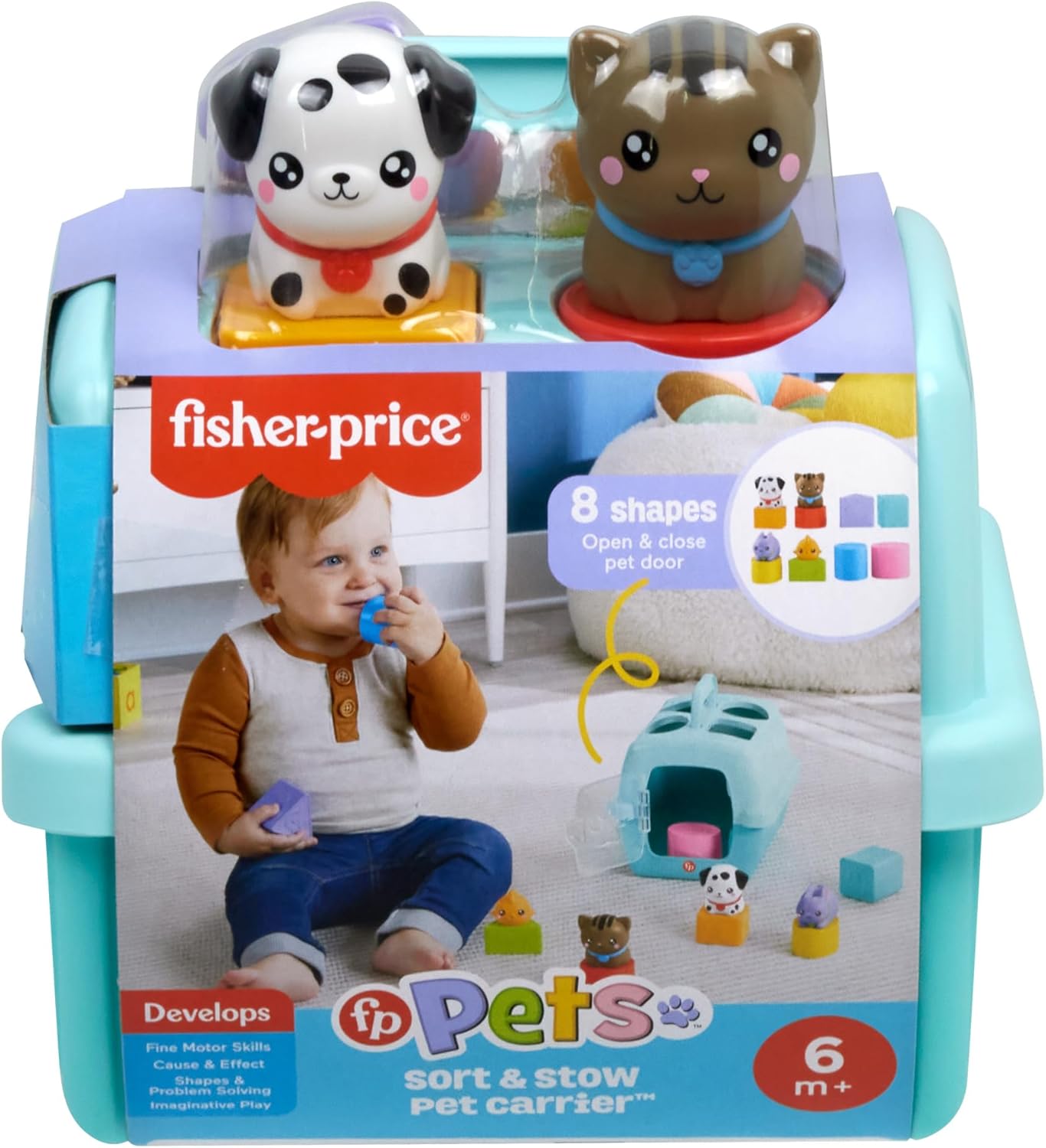 Fisher-Price Meine Tierfreunde Bausteine Formsortier-Spielzeug HTW93 Fisher-Price, Meine, Tierfreunde, Bausteine, Formsortier-Spielzeug, HTW93, Person, Drinnen