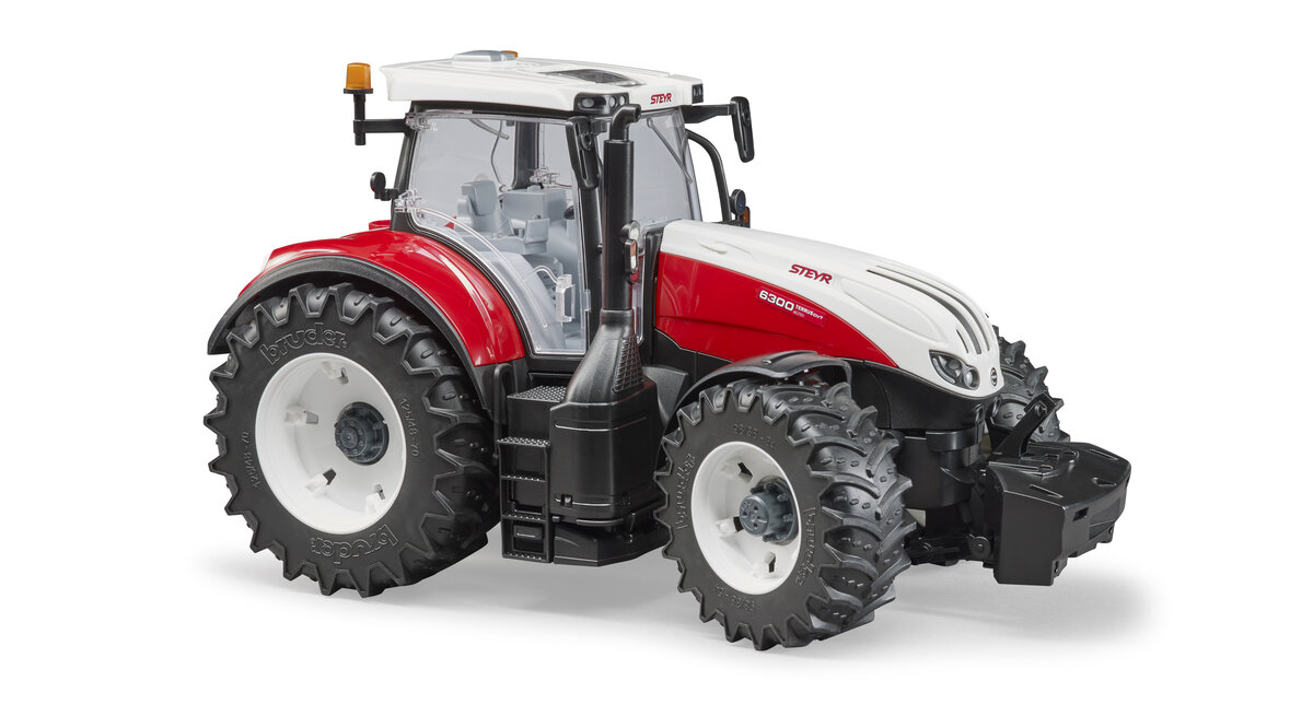 Bruder 03180 Steyr 6300 Terrus CVT Maschine, Rad, Traktor, Transport, Fahrzeug