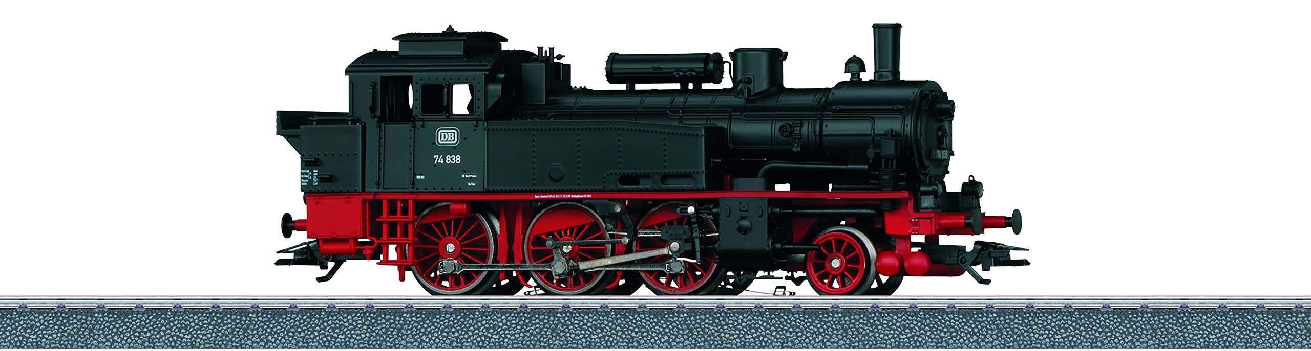 Märklin 36740 Dampflok BR74 – MFX-Digitalmodell Epoche III der DB