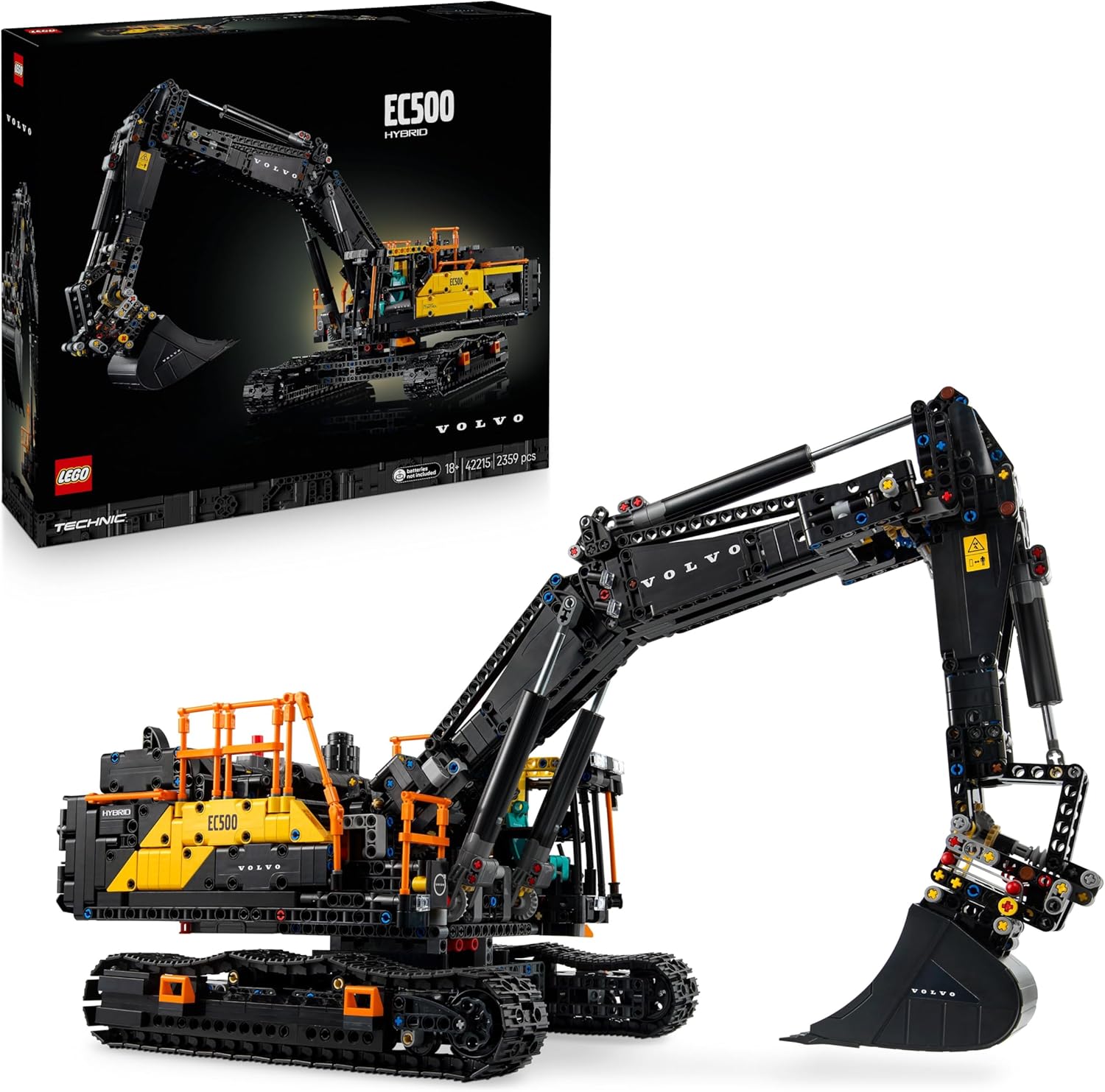 LEGO 42175 Technic Porsche 963 Rennwagen-Bauset LEGO Technic 42175 Porsche 963 Langstrecken-Rennwagen in Rot, Weiß und Schwarz mit realistischen Details