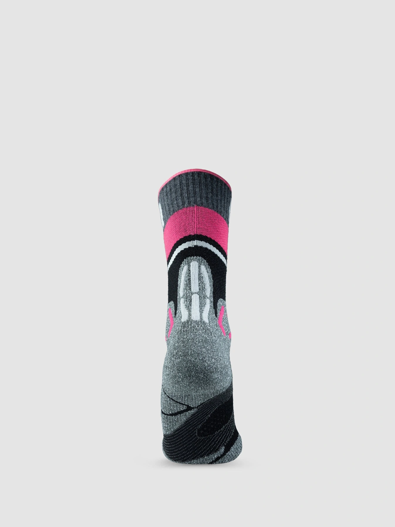 UYN Damen Trekkingsocken One Merino S100277B093 - Schwarz/Pink GR. 35/36