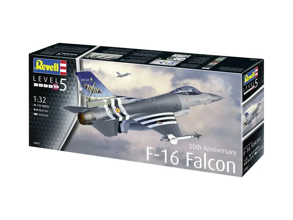 Revell 03802 F-16 Falcon – 50th Anniversary Modell 1:32