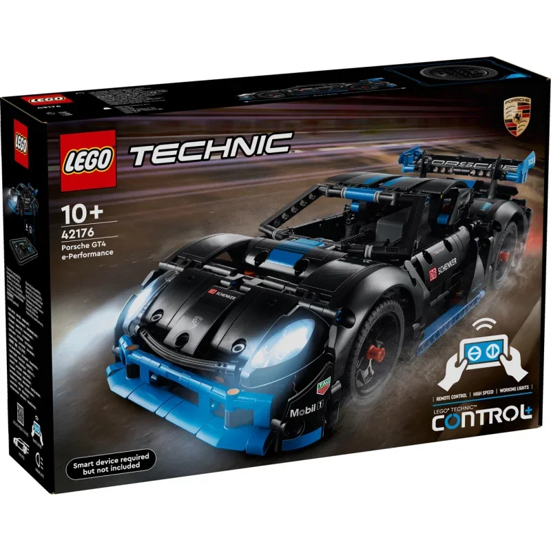 LEGO®_42176_Technic_-_Porsche_GT4_e-Performance_Rennwagen