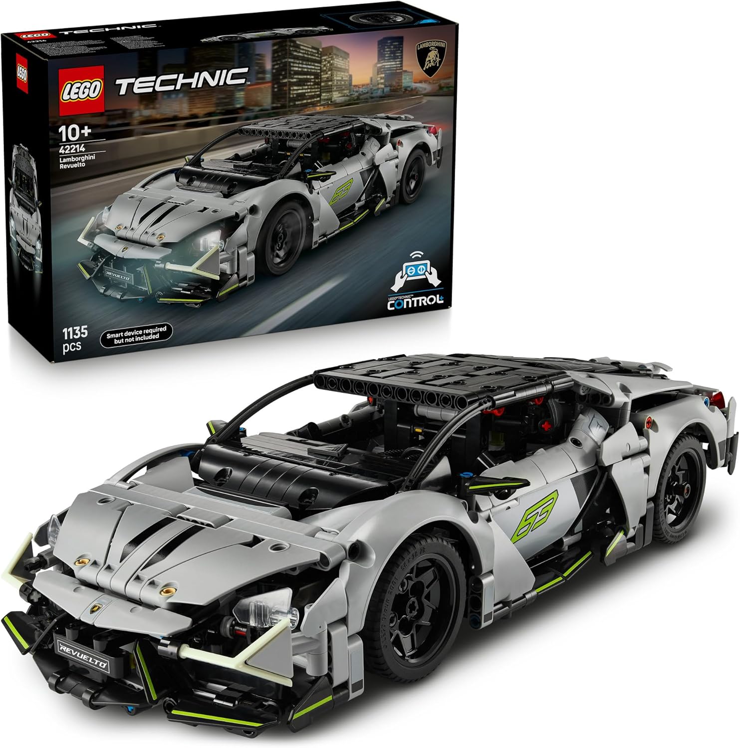 LEGO 42174 Technic Emirates Team New Zealand AC75 Yacht-Bauset LEGO Technic 42174 Emirates Team New Zealand AC75 Segelyacht mit detailgetreuem Rumpf und Segeln