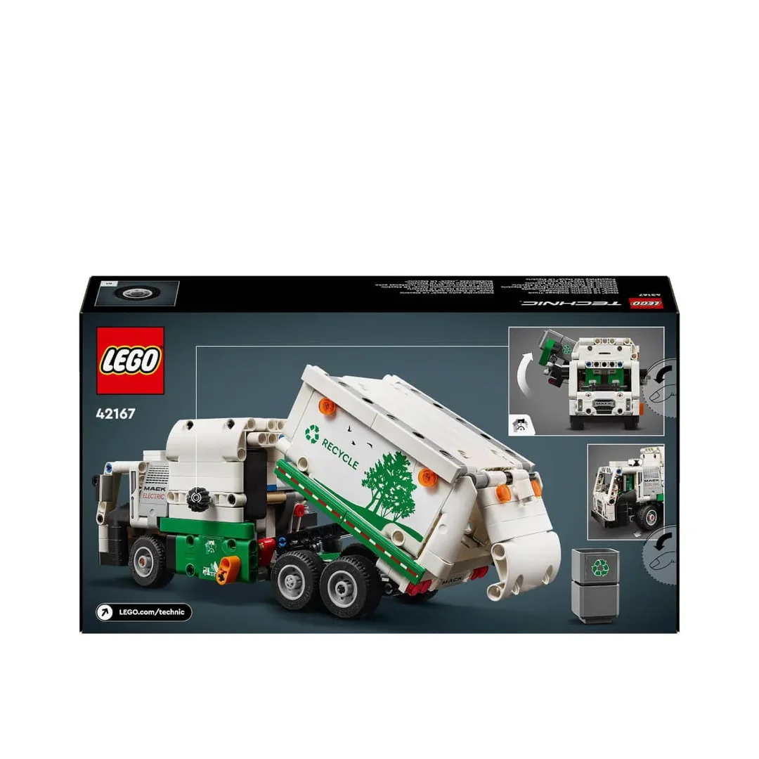 LEGO® Thechnic Mack® Lr Electric Müllwagen 42167