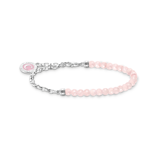 Thomas Sabo Armband Charm-Club Rosenquarz Beads Silber Länge 15 Cm A2130-067-9 Thomas, Sabo, Armband, Charm-Club, Rosenquarz, Beads, Silber, Länge, 15, Cm, A2130-067-9, Zubehor, Armreif, Schmuck