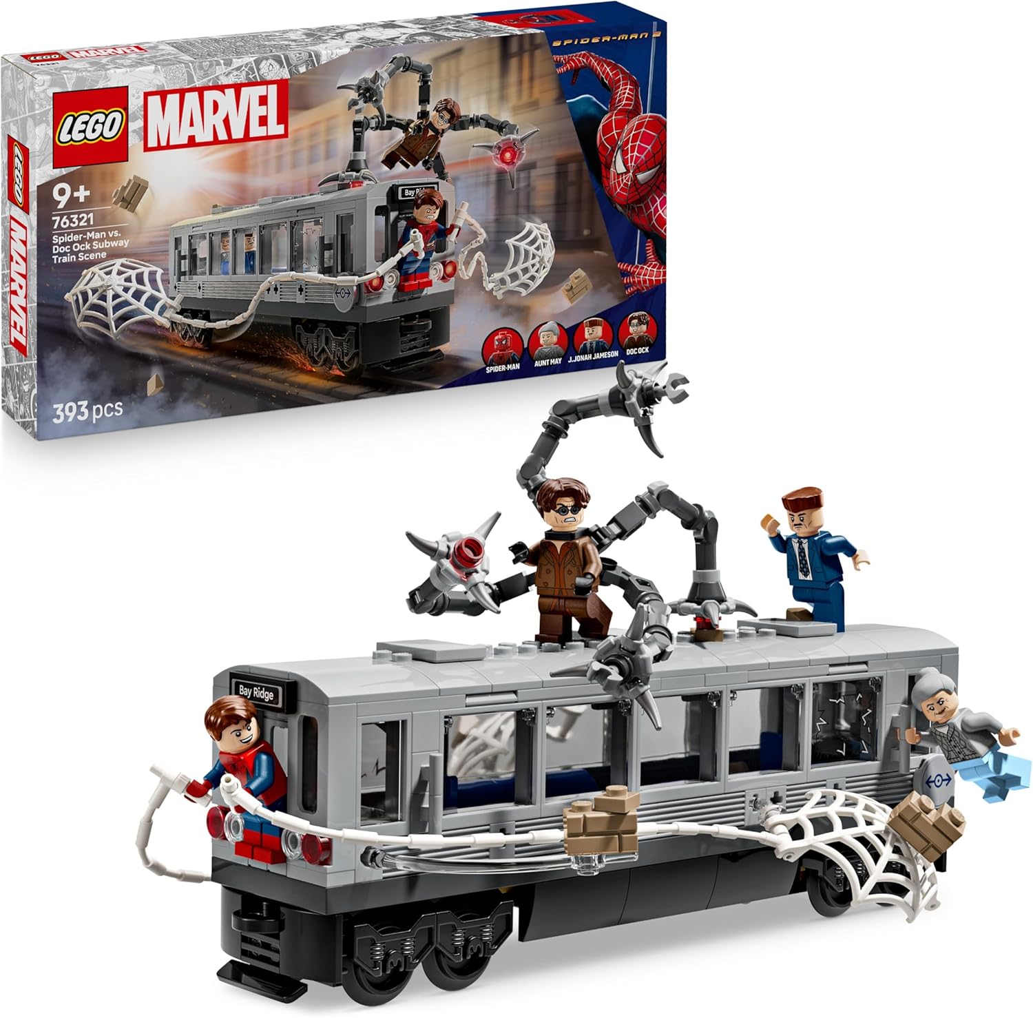 LEGO® MARVEL Super Heroes Spider-Man vs. Doc Ock im U-Bahn-Zug 76321 LEGO® MARVEL Super Heroes Spider-Man vs. Doc Ock im U-Bahn-Zug 76321