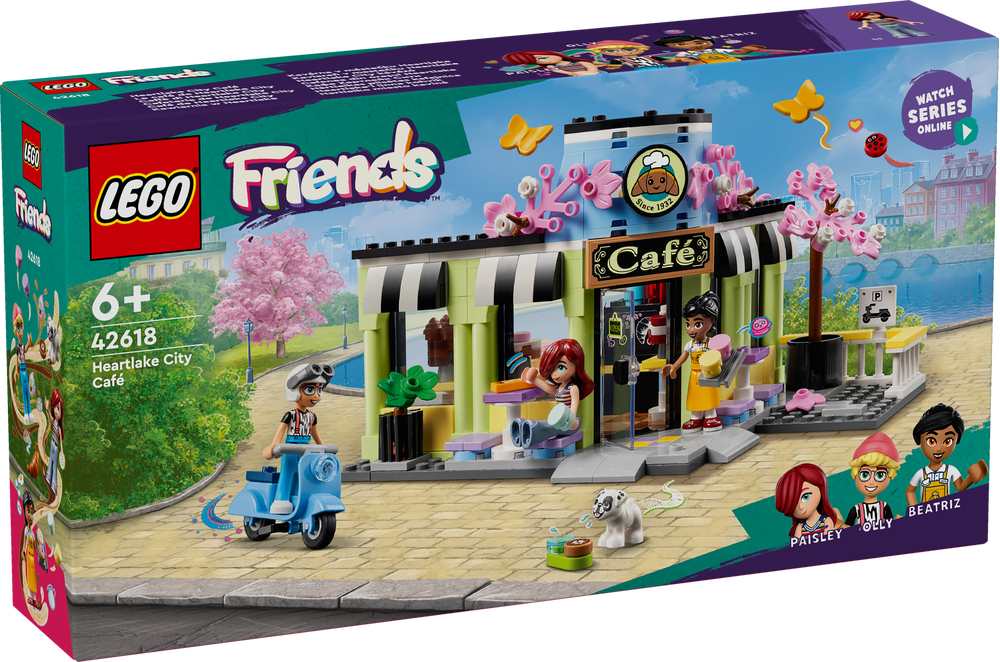 LEGO_42618_Friends_Heartlake_City_Café, Maschine, Rad, Person