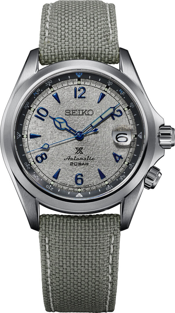 Seiko SPB355J1 Prospex Automatic Alpinist Rock Face, Limited Edition Seiko, SPB355J1, Prospex, Automatic, Alpinist, Rock, Face, Limited, Edition, Armbanduhr, Arm, Körperteil, Person