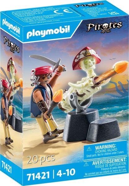 PLAYMOBIL, 71421, Kanonenmeister, Figur, Erwachsener, Weiblich, Person, Frau