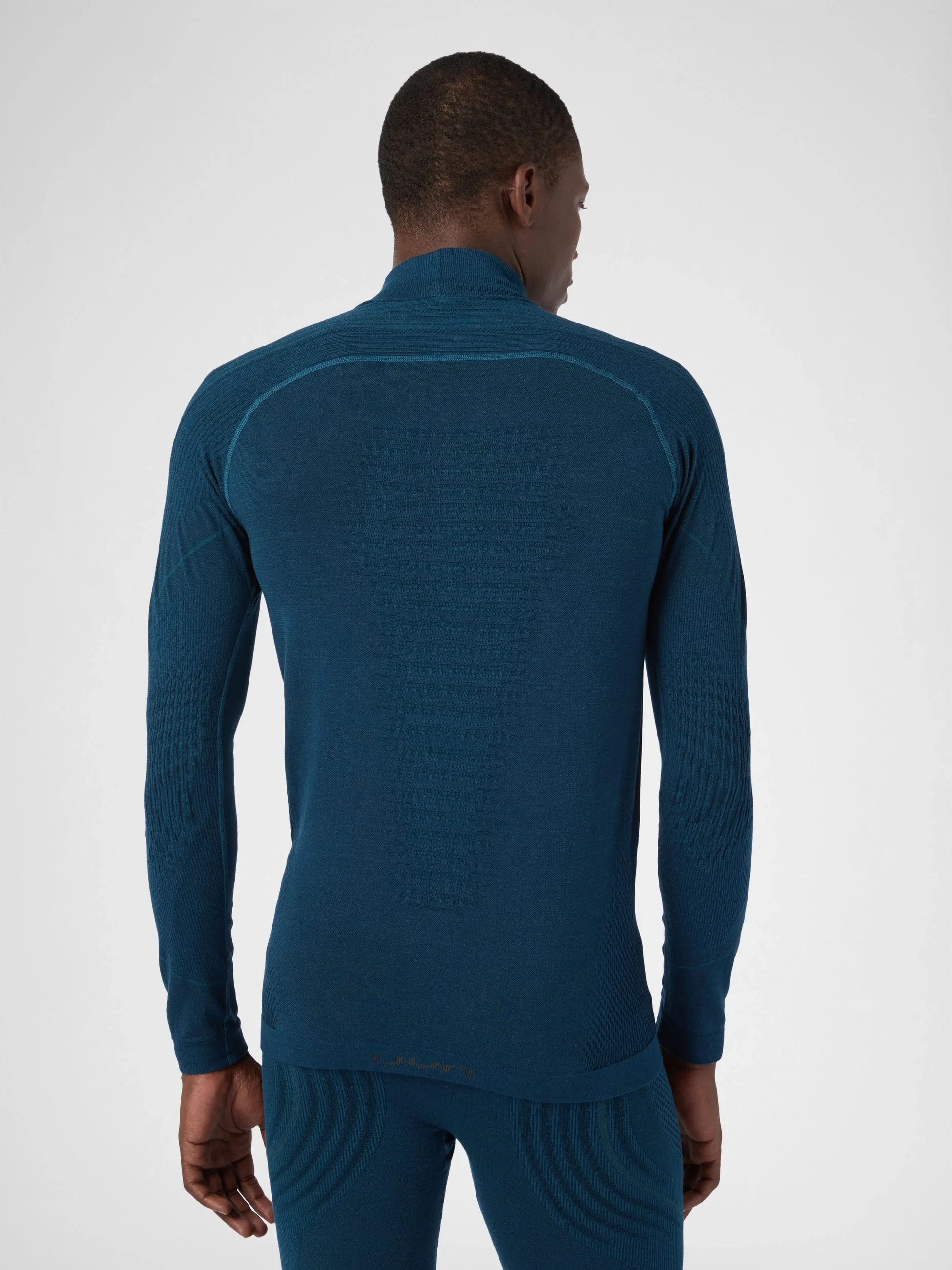 UYN Herren Evolutyon Biotech UW Shirt LG_SL Turtle Neck U100499K662 - Blau Poseidon GR. L/XL