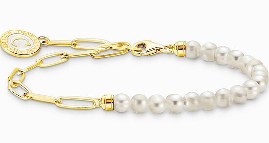 Thomas Sabo Armband Charm-Club Rosa Schimmernd Länge 19 Cm A1936-699-7-L19V Thomas, Sabo, Armband, Charm-Club, Rosa, Schimmernd, Länge, 19, Cm, A1936-699-7-L19V, Zubehor, Armreif, Schmuck, Medaillon, Anhänger