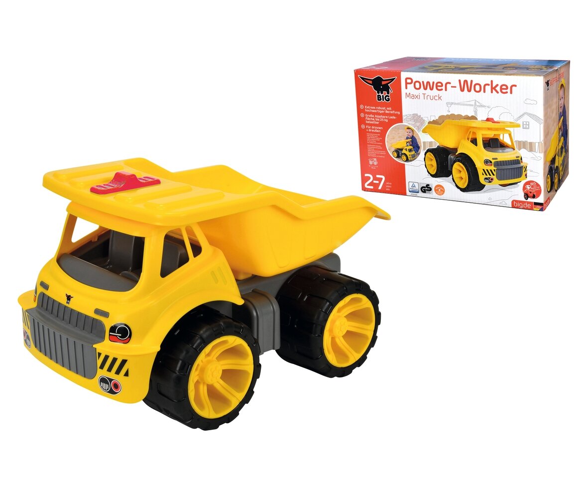 BIG_Power_Worker_Maxi_Kipper_(800055810), Spielzeug, Maschine, Rad
