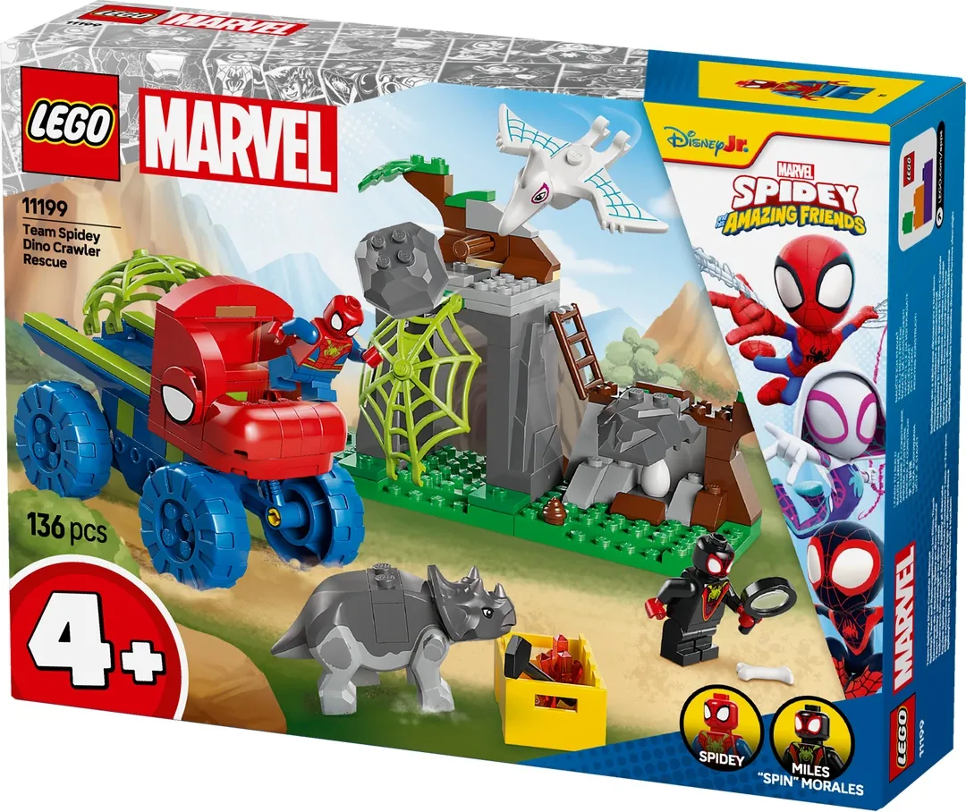 LEGO® Spidey und seine Superfreunde 11199 Spideys Team auf Rettungsmission im Dino-Truck LEGO® Spidey und seine Superfreunde 11199 Spideys Team auf Rettungsmission im Dino-Truck