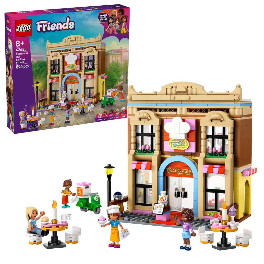 LEGO® Friends 42655 Restaurant und Kochschule LEGO® Friends 42655 Restaurant und Kochschule