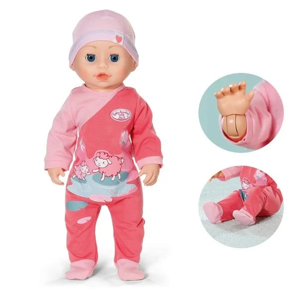 Baby, Annabell, Emily, Lauf, mit, mir, 43cm
