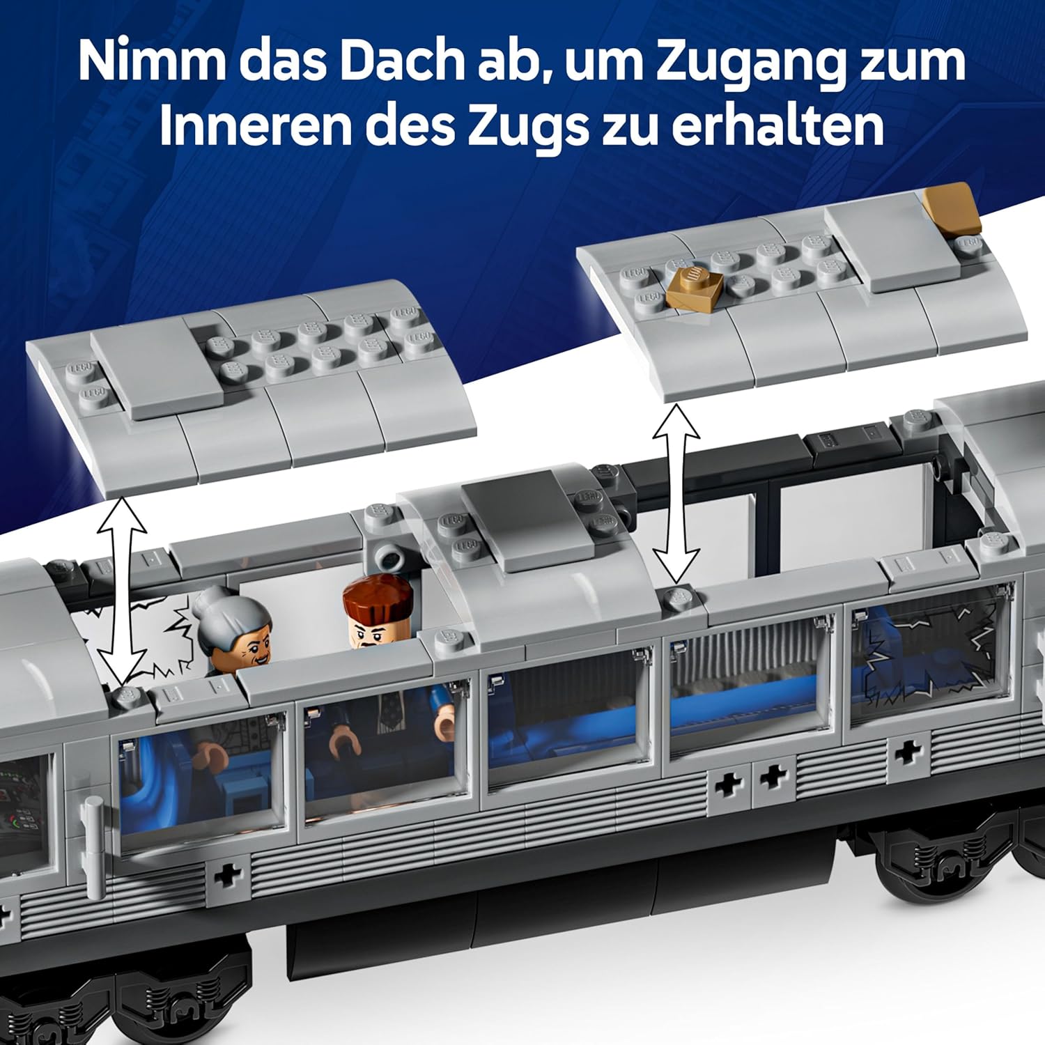 LEGO® MARVEL Super Heroes Spider-Man vs. Doc Ock im U-Bahn-Zug 76321