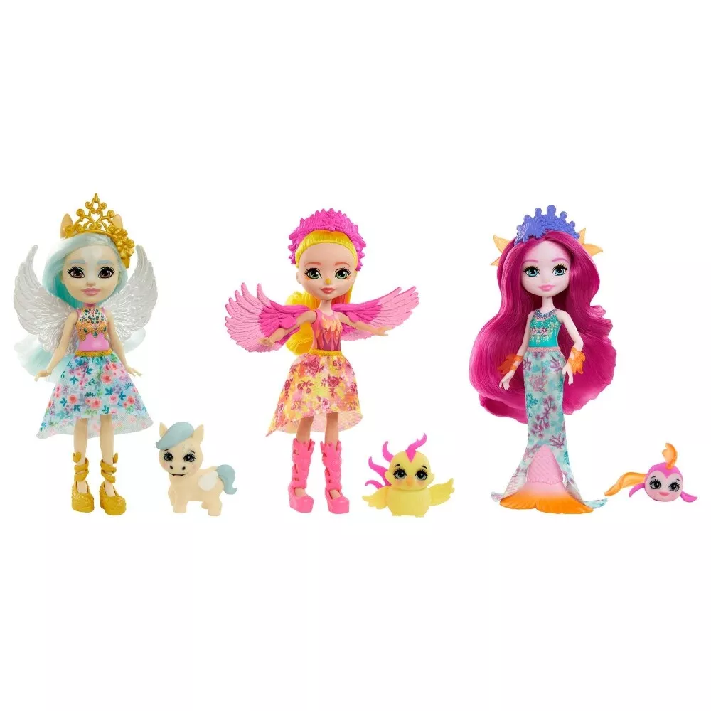 Enchantimals™ Ocean Kingdom™: 6 Basic-Puppe - Sortiert. mit Tierfreund & Zubehör FNH22 Enchantimals™ Ocean Kingdom™: 6 Basic-Puppe - Sortiert. mit Tierfreund & Zubehör FNH22