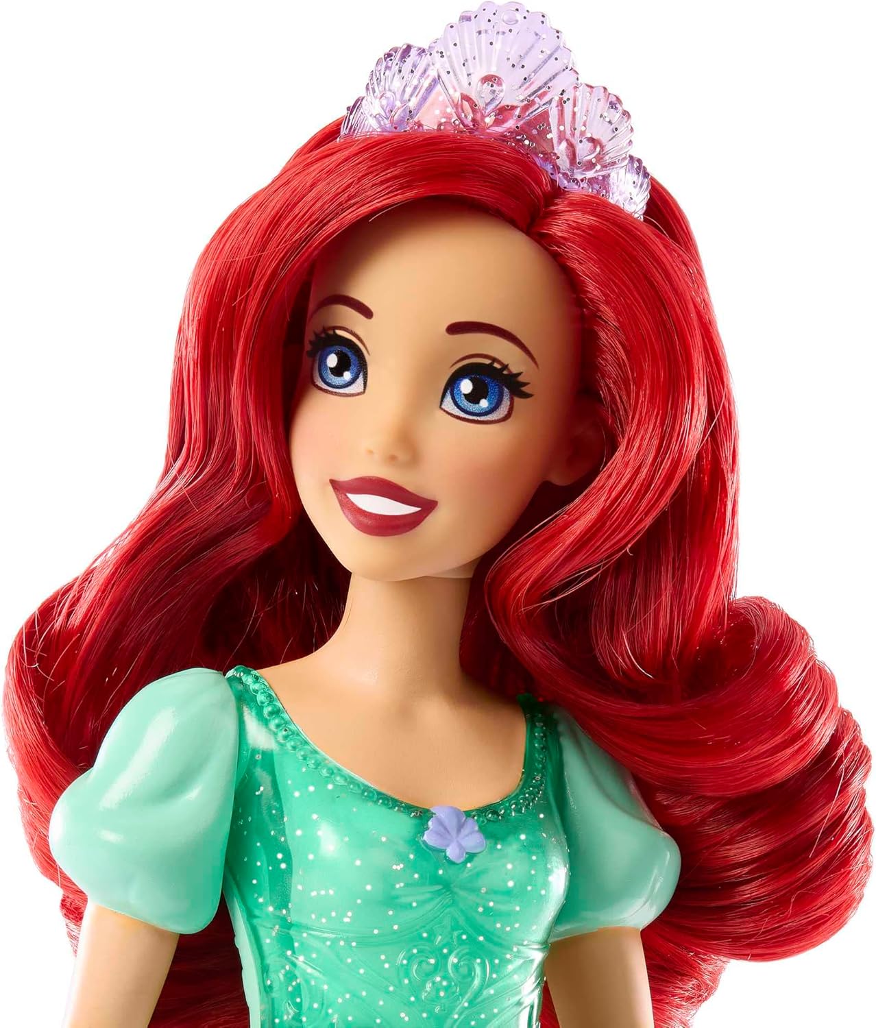 Disney Princess Arielle Puppe Magische Modepuppe mit Glitzerrock HLW10 Puppe, Spielzeug, Barbie, Figur