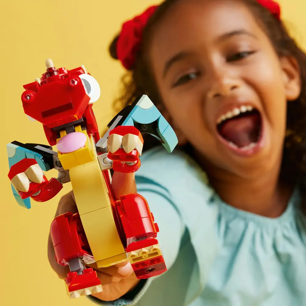 LEGO® Creator 3 in 1 Roter Drache 31145