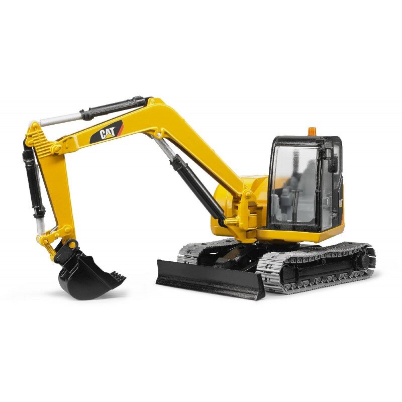 Bruder_02456_Cat_Minibagger, Maschine, Bulldozer
