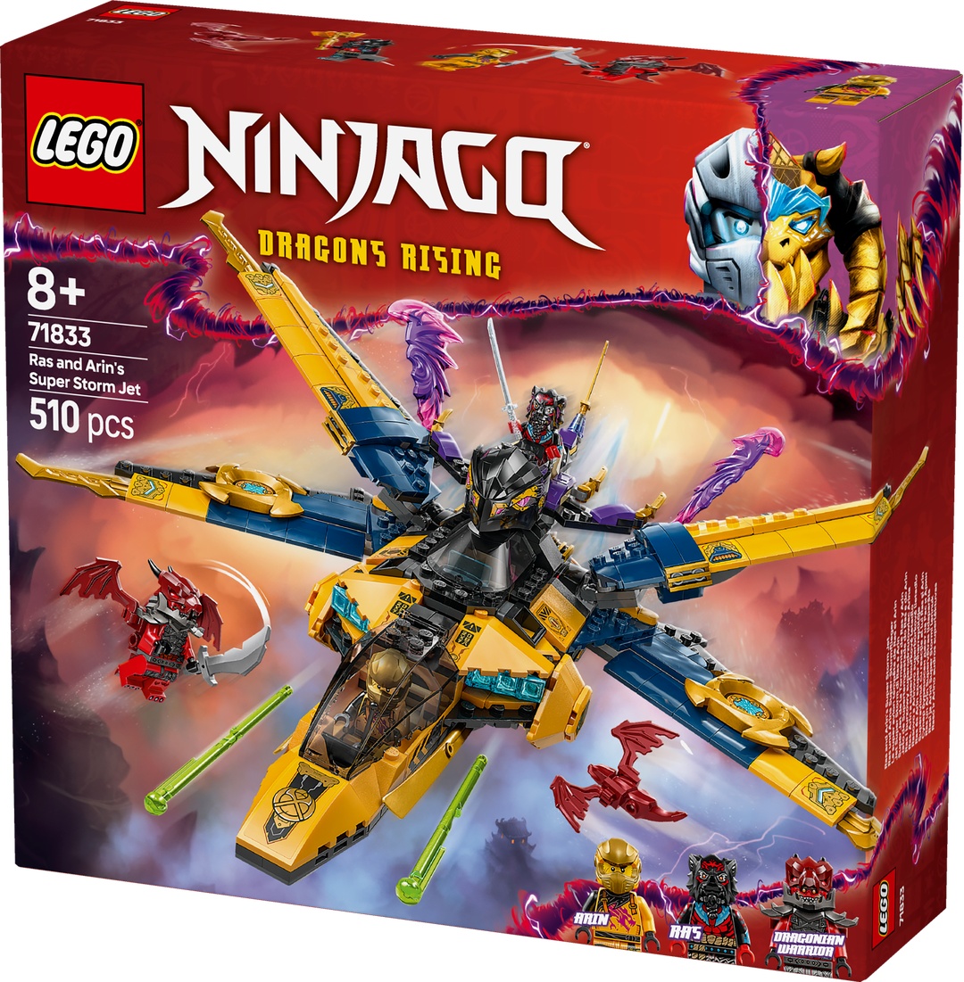 LEGO® NINJAGO® 71833 Ras und Arins Super-Sturmflieger