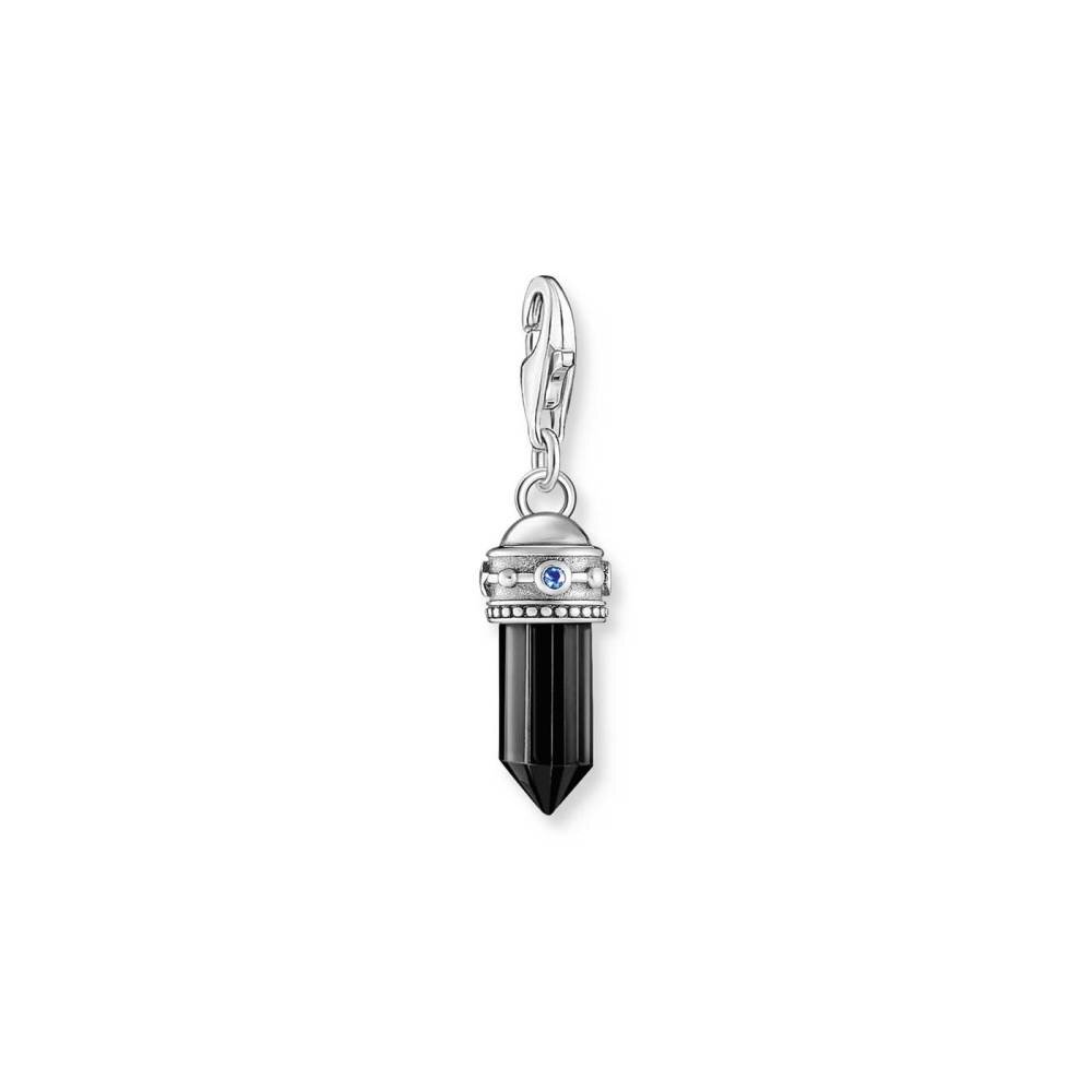 Thomas Sabo Anhänger Charm-Club Silber Schwarz 2110-698-11 Thomas, Sabo, Anhänger, Charm-Club, Silber, Schwarz, 2110-698-11, Zubehor, Klinge, Dolch, Messer, Waffe