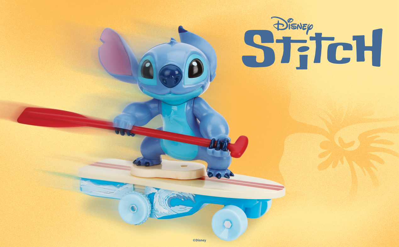 Jada 253074009 RC Surfer Stitch – Ferngesteuertes Stunt-Fahrzeug 2,4 GHz