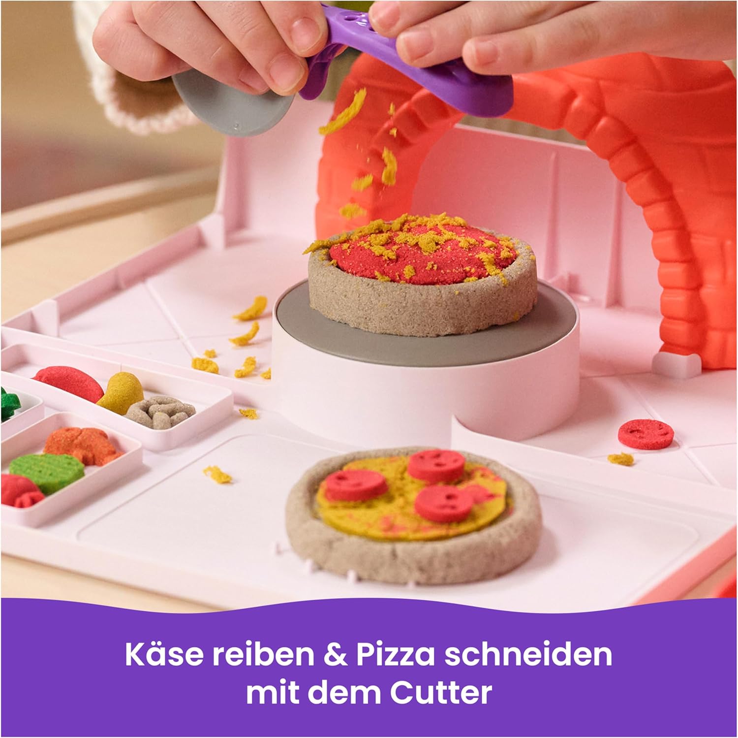 KNS Kinetic Sand - Squish Pizza
