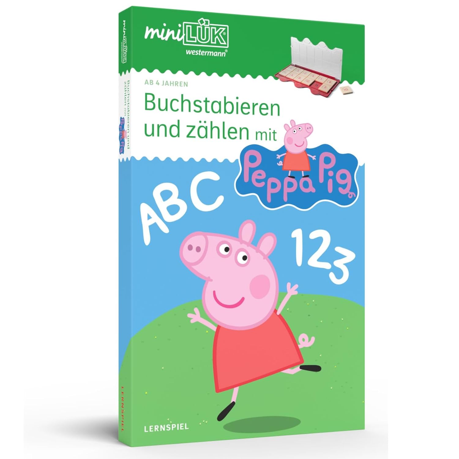 miniLÜK-Set Buchstabieren und zählen mit Peppa Pig miniLÜK-Set Buchstabieren und zählen mit Peppa Pig
